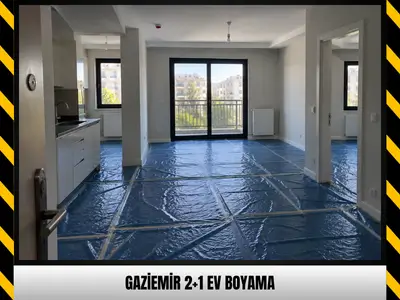 Gaziemir 2+1 Ev Boyama
