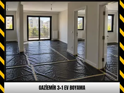 Gaziemir 3+1 Ev Boyama