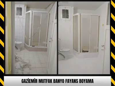 Gaziemir Mutfak, Banyo ve Fayans Boyama